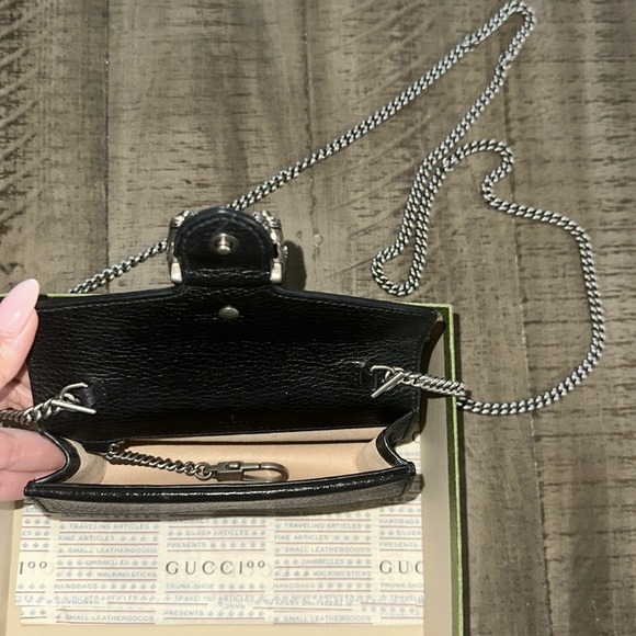 GUCCI DIONYSUS LEATHER SUPER MINI BAG - Picture 3 of 3
